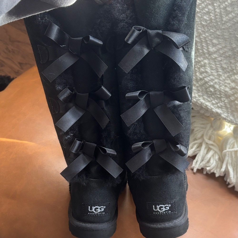 UGG Bailey Bow Tall - Women's Winter Boots - Picture 5 of 12